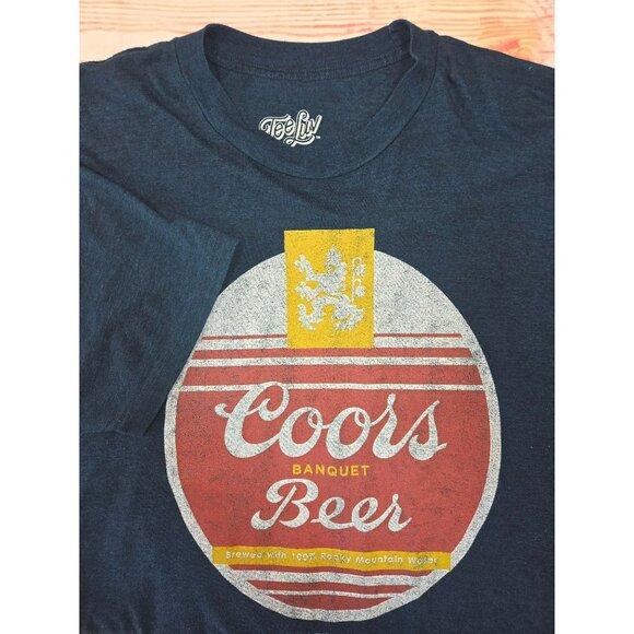 ToeLuv Coors Banquet Beer Graphic Tshirt 4XLT - Picture 4 of 6
